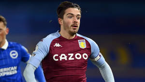 Aston Villa Fc Player Jack Grealish Wallpaper