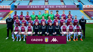 Aston Villa's Squad Photo Wallpaper