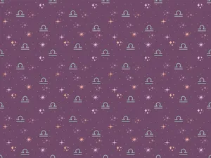 Astrological Symbols Pattern Wallpaper