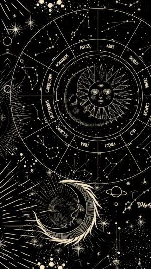 Astrology Iphone Stock Wallpaper