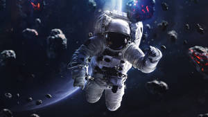 Astronaut 4k Space Wallpaper
