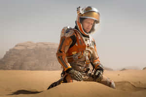 Astronaut Mark Watney In The Martian Wallpaper