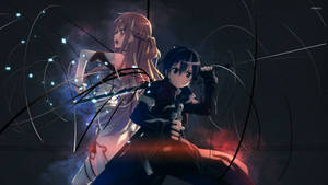 Asuna And Kirito - Sword Art Online Wallpaper - Anime Wallpaper Wallpaper