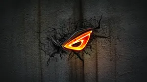 Asus Rog Flaming Eye Wallpaper