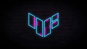 Asus T U F Gaming Logo Neon Wallpaper Wallpaper
