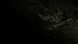 Asus T U F Logo Dark Background Wallpaper