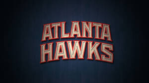 Atlanta Hawks Word Art Wallpaper