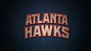 Atlanta Hawks Word Art Wallpaper