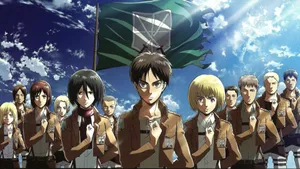 Attack On Titan Training Corps Wallpaper