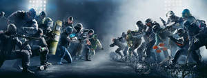 Attackers Vs Defenders Rainbow Six Siege Wallpaper