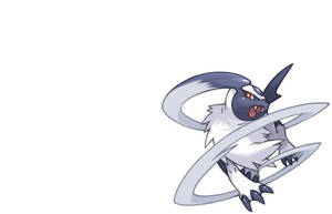 Attacking Absol Swirl Wallpaper