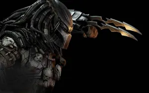 Attacking Predator With Sharp Claws Wallpaper