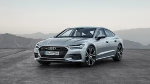 Audi A7 Sportback Gray Wallpaper