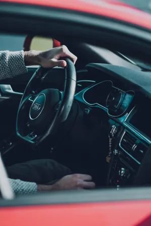 Audi Car Sleek Interior Wallpaper