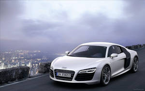 Audi R8 City View Wallpaper