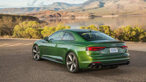 Audi Rs5 Green Wallpaper