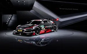 Audi Rs5 Turbo Racecar Wallpaper