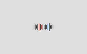 Audio Waveform Graphic Wallpaper
