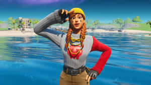 Aura Fortnite [wallpaper] Wallpaper