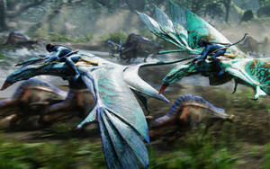 Avatar Jake As Skyrider Wallpaper