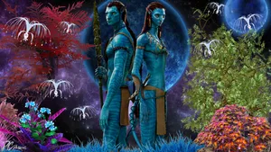 Avatar Lovers Fanart In Hd Wallpaper