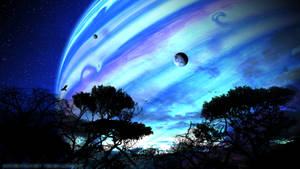 Avatar Pandora Moon Wallpaper