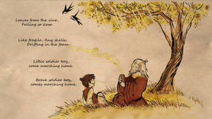 Avatar The Last Airbender Iroh And Zuko Poem Wallpaper