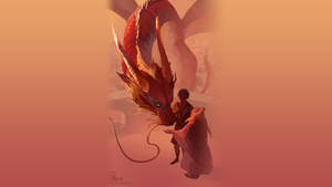 Avatar The Last Airbender Zuko, Iroh And Dragon Wallpaper
