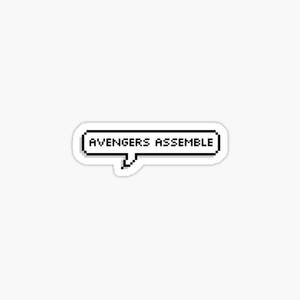 Avengers Assemble Pixel Bubble Art Wallpaper