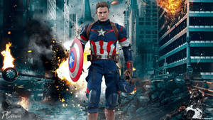 Avengers Captain America Wallpaper