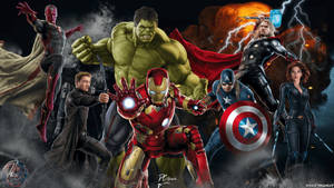 Avengers Characters Wallpaper