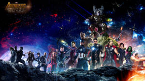 Avengers Infinity War In The Universe Wallpaper