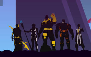 Avengers Infinity War Thanos Artwork Wallpaper