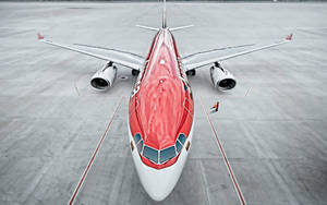 Avianca Airline Plane Viewed From Above Wallpaper