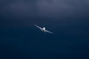 Aviation Airplane Flying In The Sky Wallpaper
