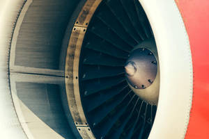 Aviation Airplanes Jet Engine Wallpaper