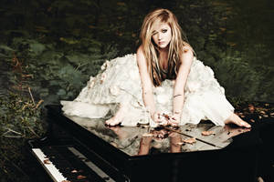 Avril Lavigne Dark Aesthetic Wallpaper