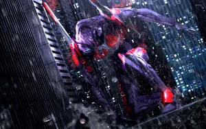 Awakened Eva Unit-01 Neon Genesis Evangelion Wallpaper