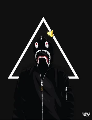 Awesome Bape Shark Hoodie Wallpaper