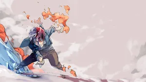 Awesome Fan Art Of Todoroki Wallpaper