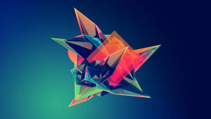 Awesome Geometric Shapes Origami Wallpaper
