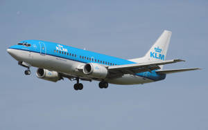 Awesome Klm Passenger Airplane Wallpaper