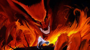 Awesome Naruto With Kurama Wallpaper