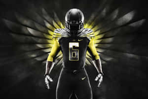 Awesome Nike Football Black Yellow Uniform Wallpaper