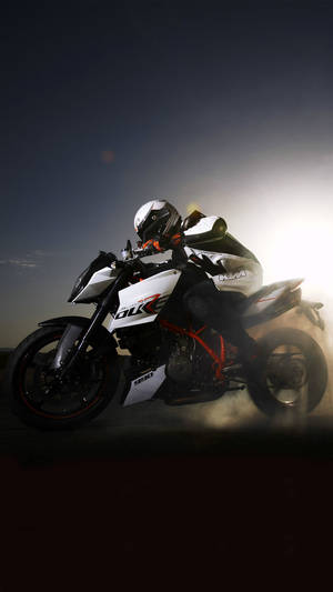 Awesome Racing Ktm Bike Wallpaper