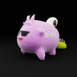 Axie Infinity Character Stuffed Toy Wallpaper