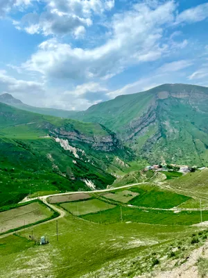 Azerbaijan Green Fields Wallpaper