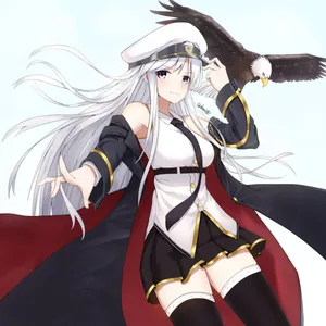 Azur Lane Enterprise Seagull Wallpaper
