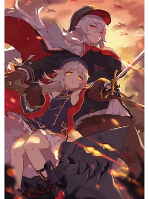 Azur Lane Graf Zeppelin And Zeppy Wallpaper