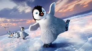 Baby Penguins In Happy Feet Wallpaper